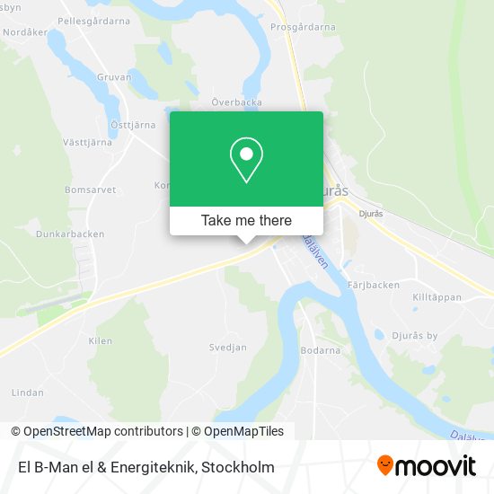 El B-Man el & Energiteknik map