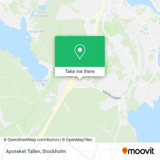 Apoteket Tallen map