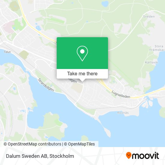 Dalum Sweden AB map