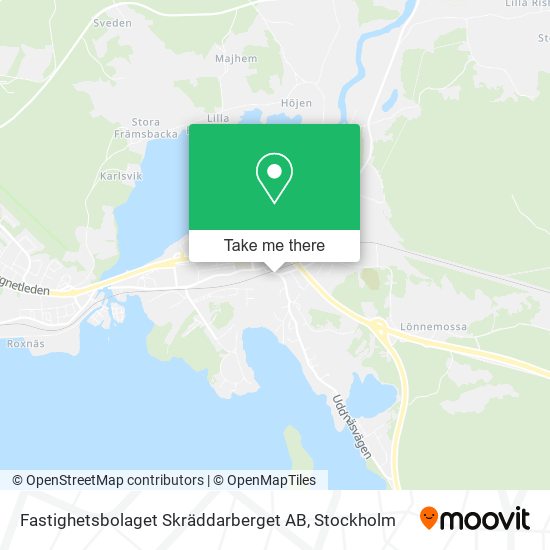 Fastighetsbolaget Skräddarberget AB map