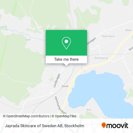 Jayrada Skincare of Sweden AB map