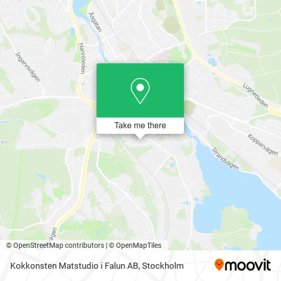 Kokkonsten Matstudio i Falun AB map