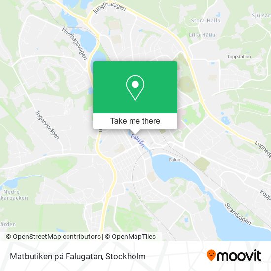 Matbutiken på Falugatan map