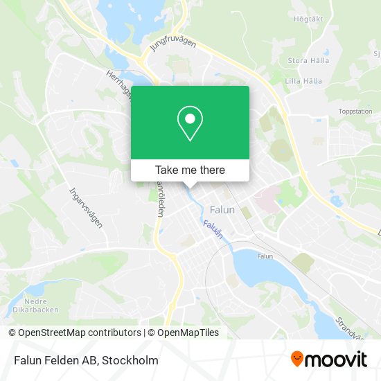 Falun Felden AB map