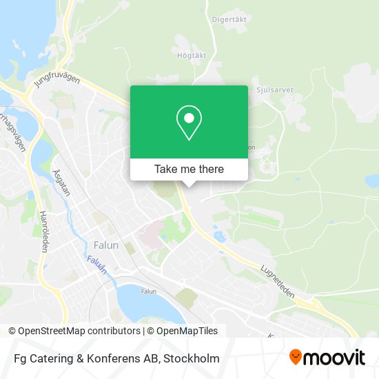 Fg Catering & Konferens AB map