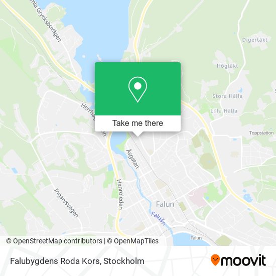 Falubygdens Roda Kors map