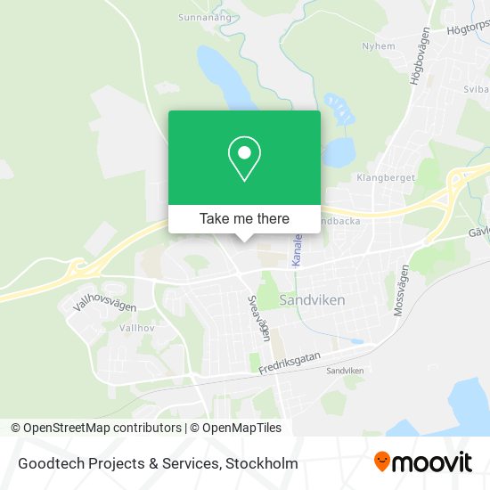 Goodtech Projects & Services map