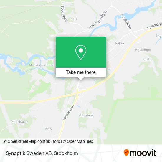 Synoptik Sweden AB map