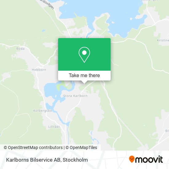 Karlborns Bilservice AB map