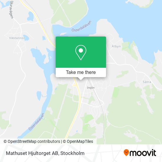 Mathuset Hjultorget AB map