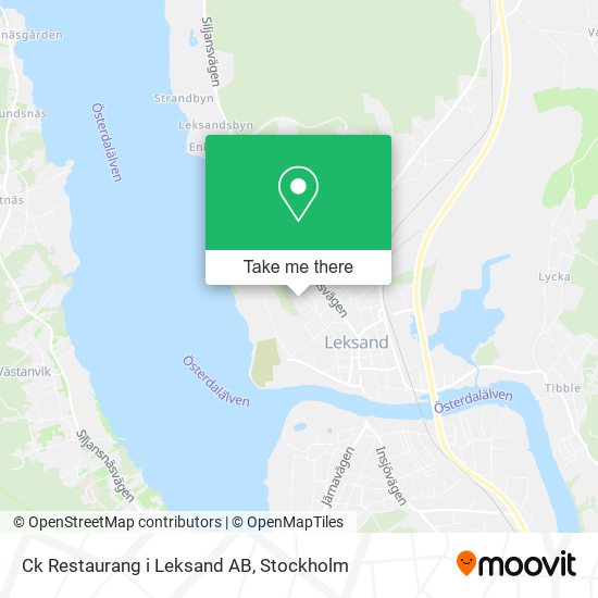 Ck Restaurang i Leksand AB map