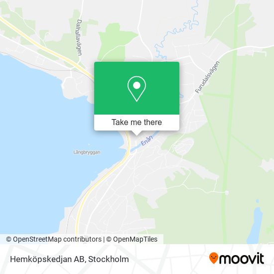 Hemköpskedjan AB map