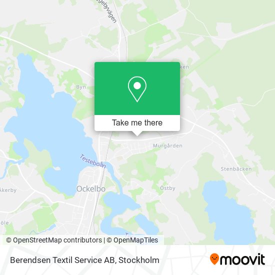 Berendsen Textil Service AB map