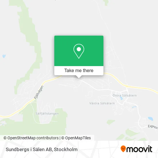 Sundbergs i Sälen AB map