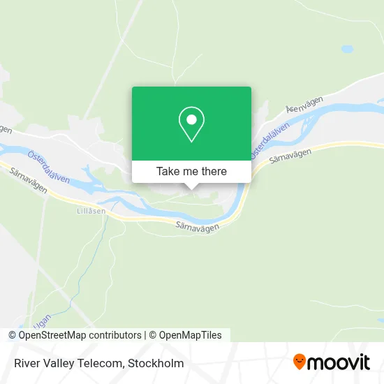River Valley Telecom map