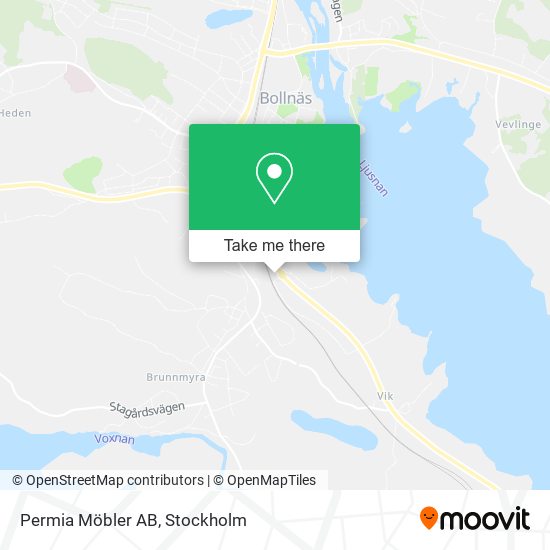 Permia Möbler AB map