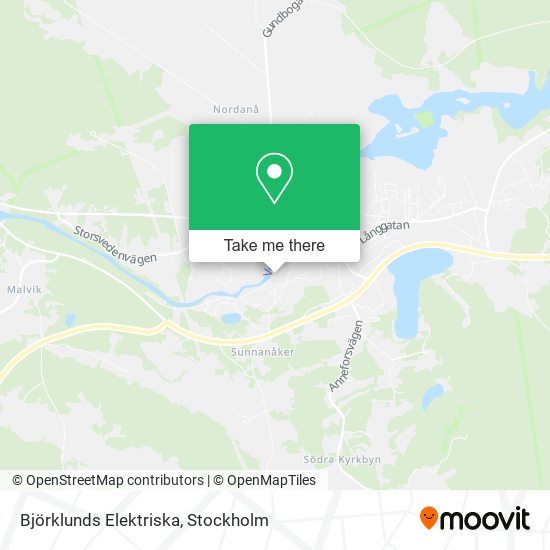 Björklunds Elektriska map