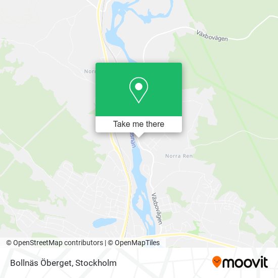 Bollnäs Öberget map