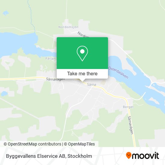 Byggevallens Elservice AB map