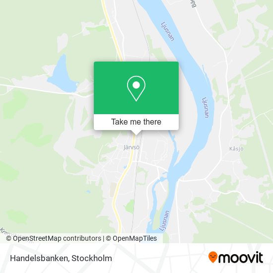 Handelsbanken map