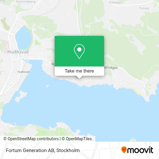 Fortum Generation AB map