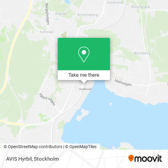 AVIS Hyrbil map