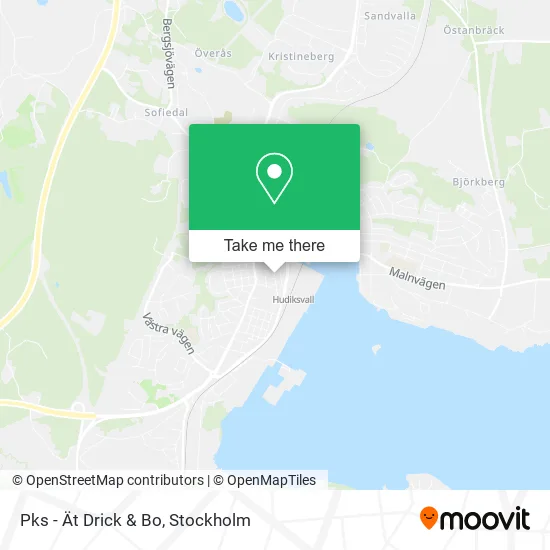 Pks - Ät Drick & Bo map