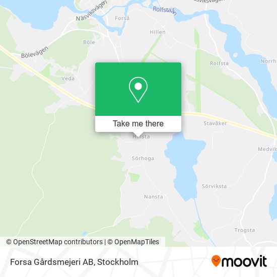 Forsa Gårdsmejeri AB map