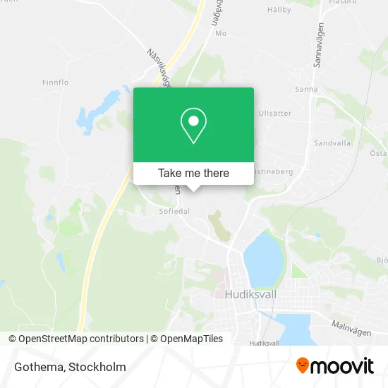 Gothema map