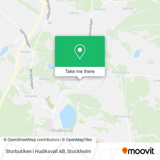 Storbutiken i Hudiksvall AB map