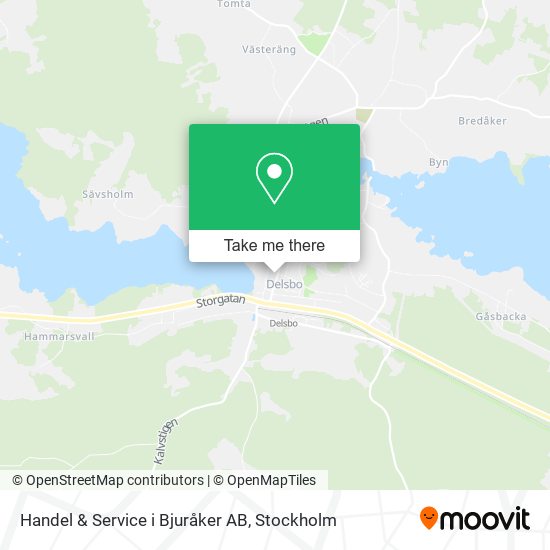 Handel & Service i Bjuråker AB map