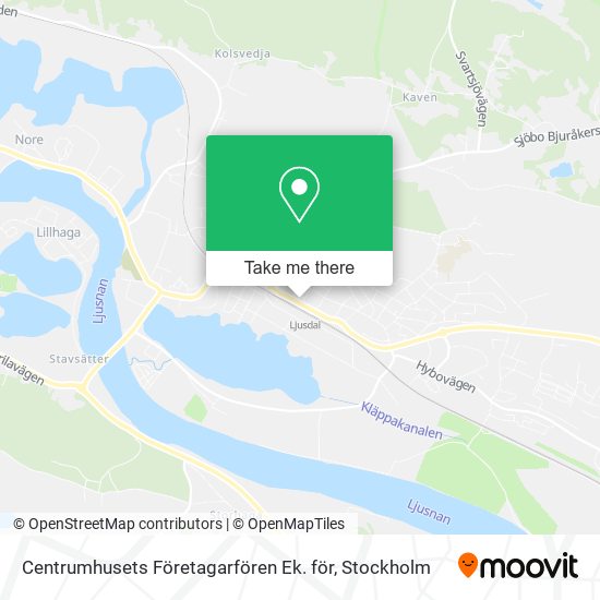 Centrumhusets Företagarfören Ek. för map