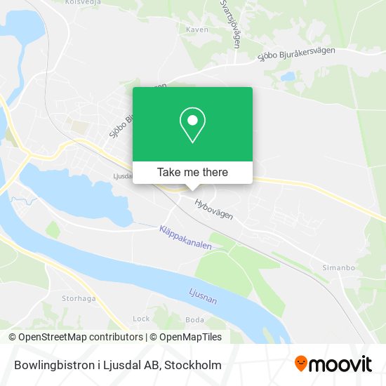 Bowlingbistron i Ljusdal AB map