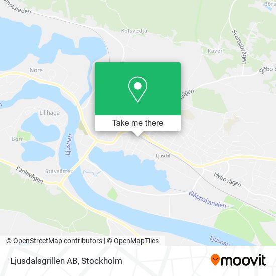 Ljusdalsgrillen AB map