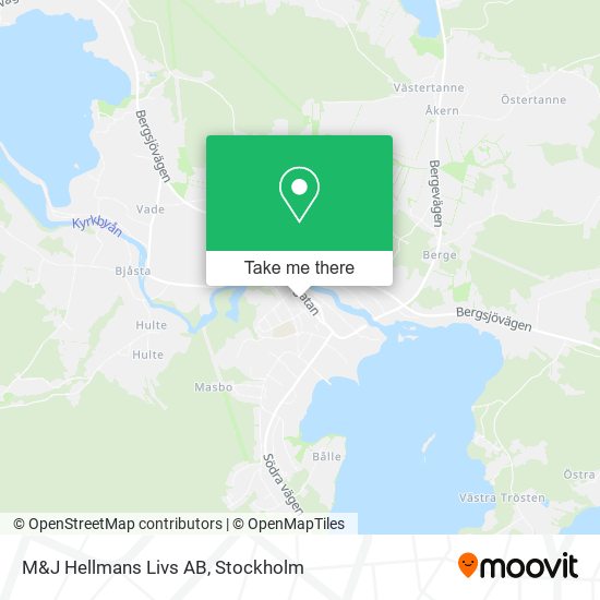 M&J Hellmans Livs AB map