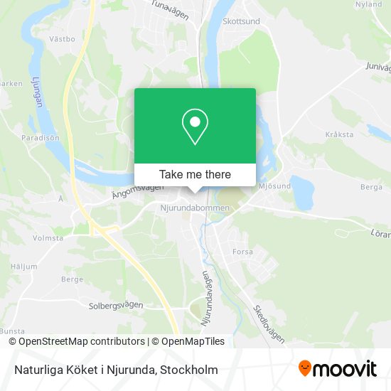 Naturliga Köket i Njurunda map