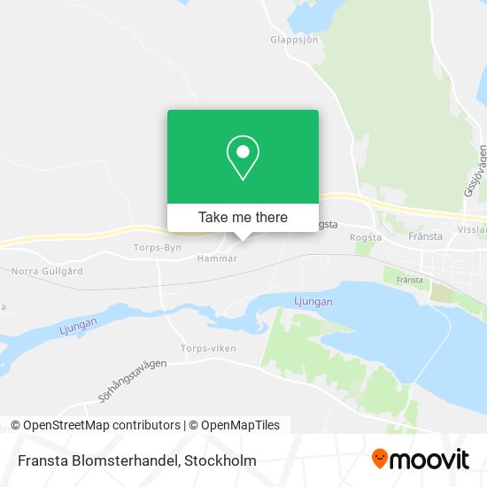 Fransta Blomsterhandel map