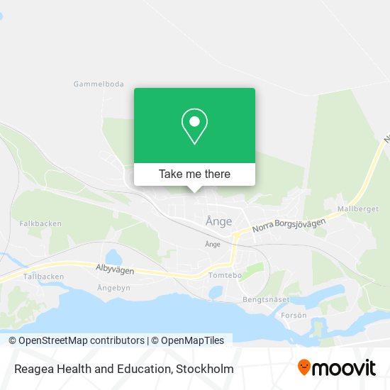 Reagea Health and Education map