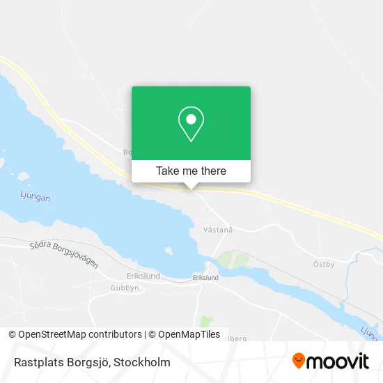 Rastplats Borgsjö map