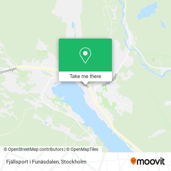 Fjällsport i Funäsdalen map