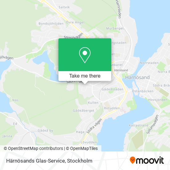 Härnösands Glas-Service map