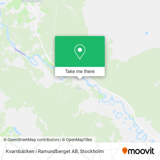 Kvarnbäcken i Ramundberget AB map