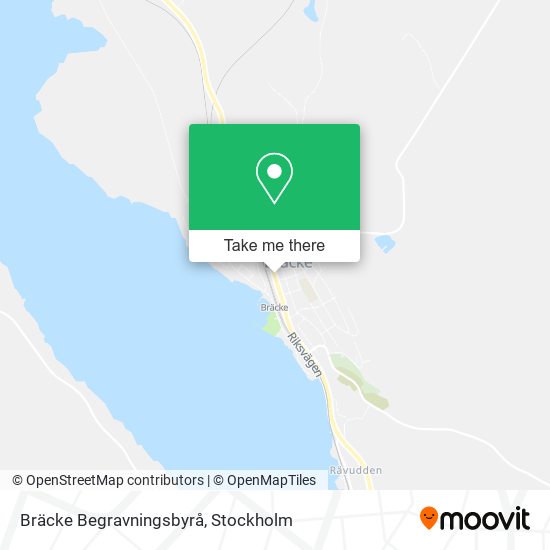 Bräcke Begravningsbyrå map
