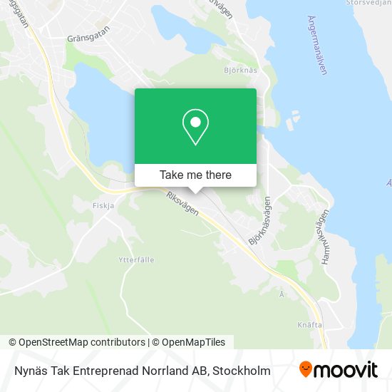 Nynäs Tak Entreprenad Norrland AB map