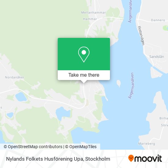 Nylands Folkets Husförening Upa map
