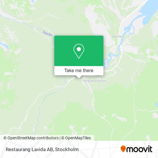 Restaurang Lavida AB map