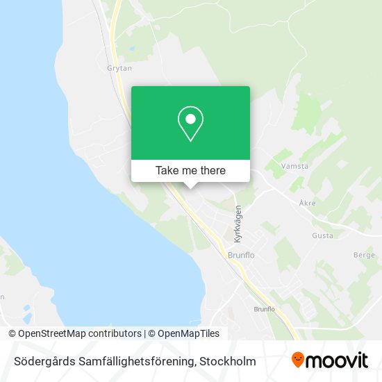 Södergårds Samfällighetsförening map