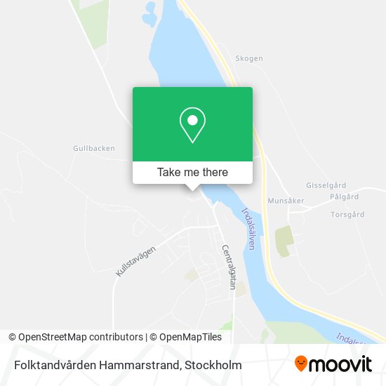 Folktandvården Hammarstrand map