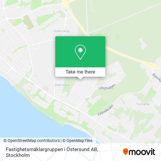 Fastighetsmäklargruppen i Östersund AB map