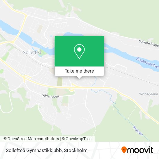 Sollefteå Gymnastikklubb map